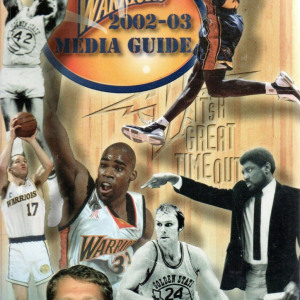 2002-03 Golden State Warriors media guide