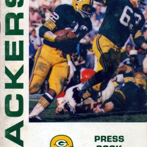 1967 Green Bay Packers media guide