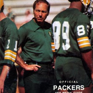 1975 Green Bay Packers media guide