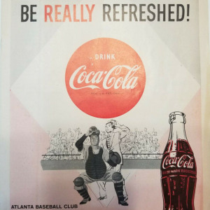 1960 Atlanta Crackers program