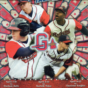 2011 Gwinnett Braves program
