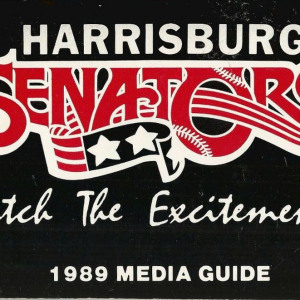 1989 Harrisburg Senators media guide