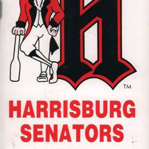 1995 Harrisburg Senators media guide