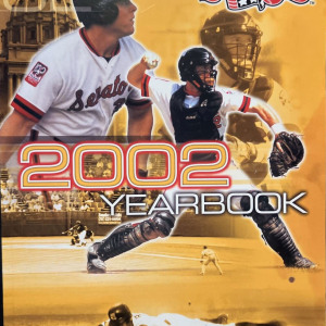 2002 Harrisburg Senators yearbook