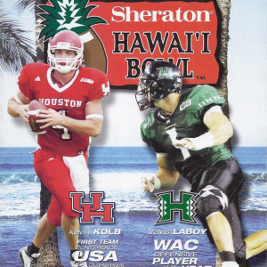 NCAA Bowl Game Program: 2003 Hawaii Bowl