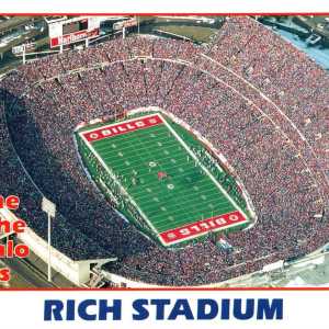 Rich Stadium postcard