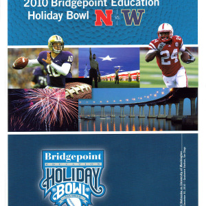 2010 Holiday Bowl program