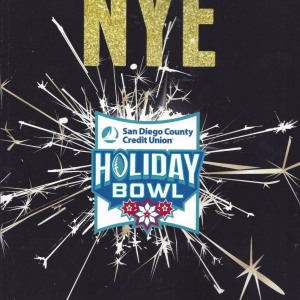 2018 Holiday Bowl program