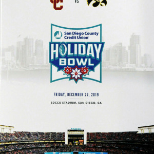 2019 Holiday Bowl program