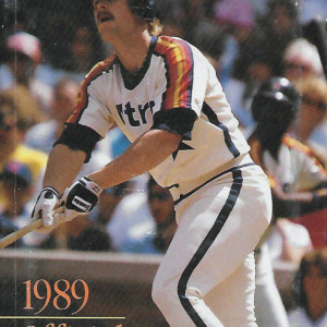 1989 Houston Astros media guide