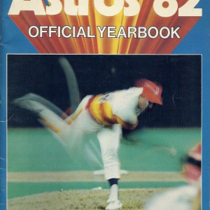 1982 Houston Astros yearbook