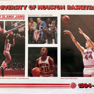 1984-85 Houston Cougars men's basketball media guide