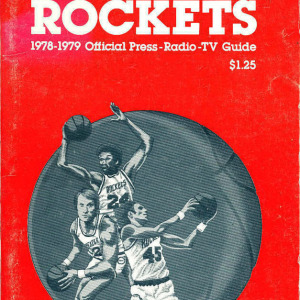 1978-79 Houston Rockets media guide