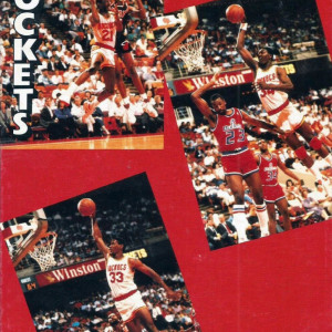 1989-90 Houston Rockets media guide