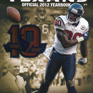 2012 Houston Texans yearbook