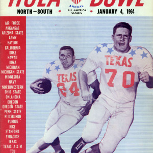 1964 Hula Bowl program
