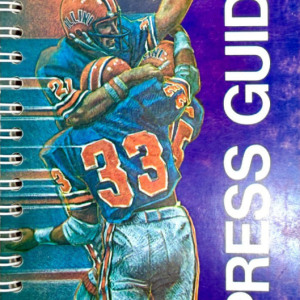 1980 Illinois Fighting Illini Football media guide