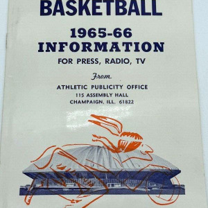 1965-66 Illinois Fighting Illini Men's Basketball media guide