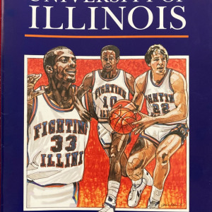 1986-87 Illinois Fighting Illini Men's Basketball media guide