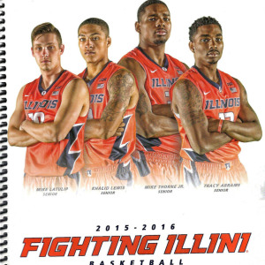 2015-16 Illinois Fighting Illini Men's Basketball media guide