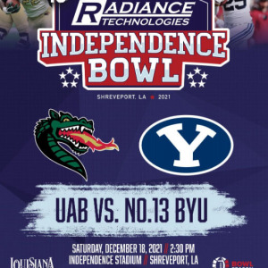 2021 Independence Bowl program