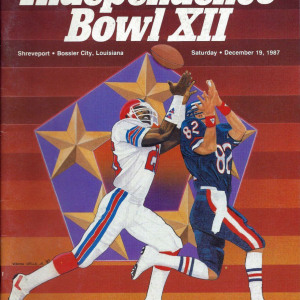 1987 Independence Bowl program