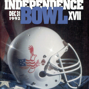 1992 Independence Bowl program