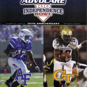 2010 Independence Bowl program