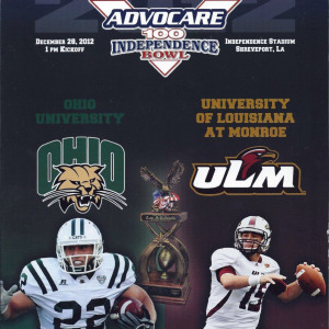 2012 Independence Bowl program