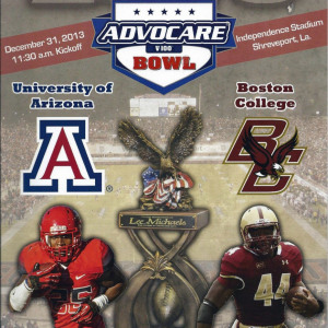 2013 AdvoCare V100 Bowl program