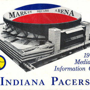 1974-75 Indiana Pacers media guide