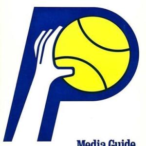 1975-76 Indiana Pacers media guide