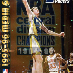 1995-96 Indiana Pacers media guide