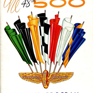 1964 Indianapolis 500 program