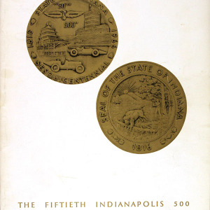 1966 Indianapolis 500 program