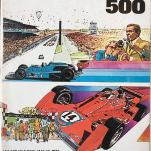 1977 Indianapolis 500 program