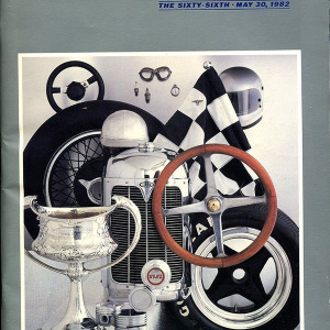1982 Indianapolis 500 program