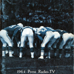 1964 Baltimore Colts media guide