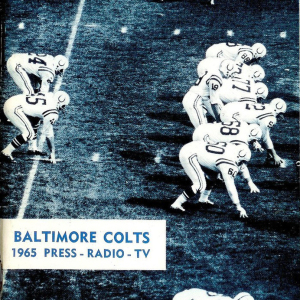 1965 Baltimore Colts media guide