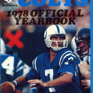 1978 Baltimore Colts yearbook