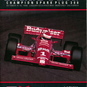 1988 Champion Spark Plug 300 program