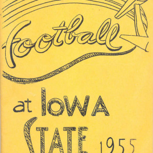 1955 Iowa State Cyclones football media guide