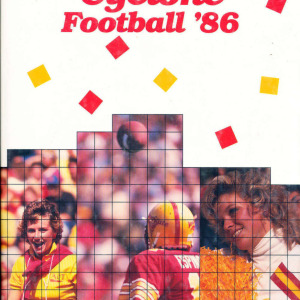 1986 Iowa State Cyclones football media guide