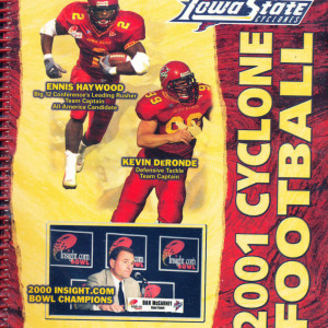 2001 Iowa State Cyclones football media guide