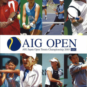 2005 AIG Japan Open Tennis Championships program