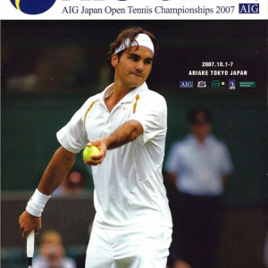 2007 AIG Japan Open Tennis Championships program