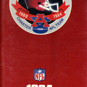 1984 Kansas City Chiefs media guide