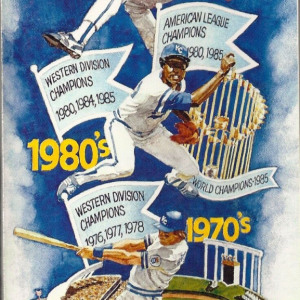 1990 Kansas City Royals media guide
