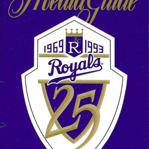 1993 Kansas City Royals media guide