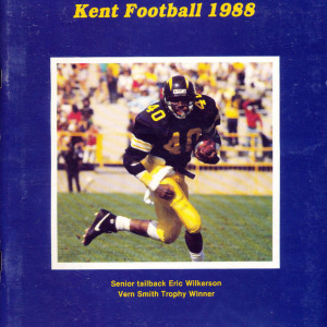 1988 Kent State Golden Flashes football media guide